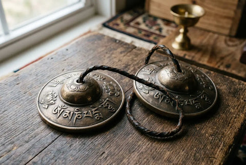 Cymbales tibétaines tingsha : bienfaits spirituels et méditation