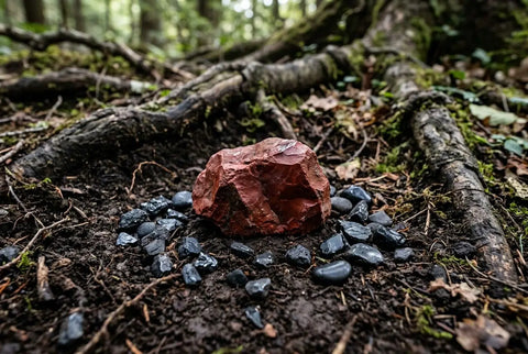 Lithothérapie et pierres du chakra racine : guide d'ancrage