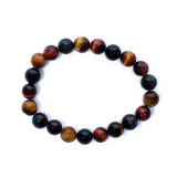 Bracelet Triple Oeil de Tigre - Protection et Energie