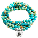 collier mala 108 perles - Turquoise - Univers Tibet