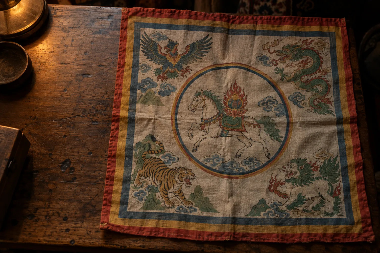 Symbole du cheval dans le bouddhisme tibétain : le lungta