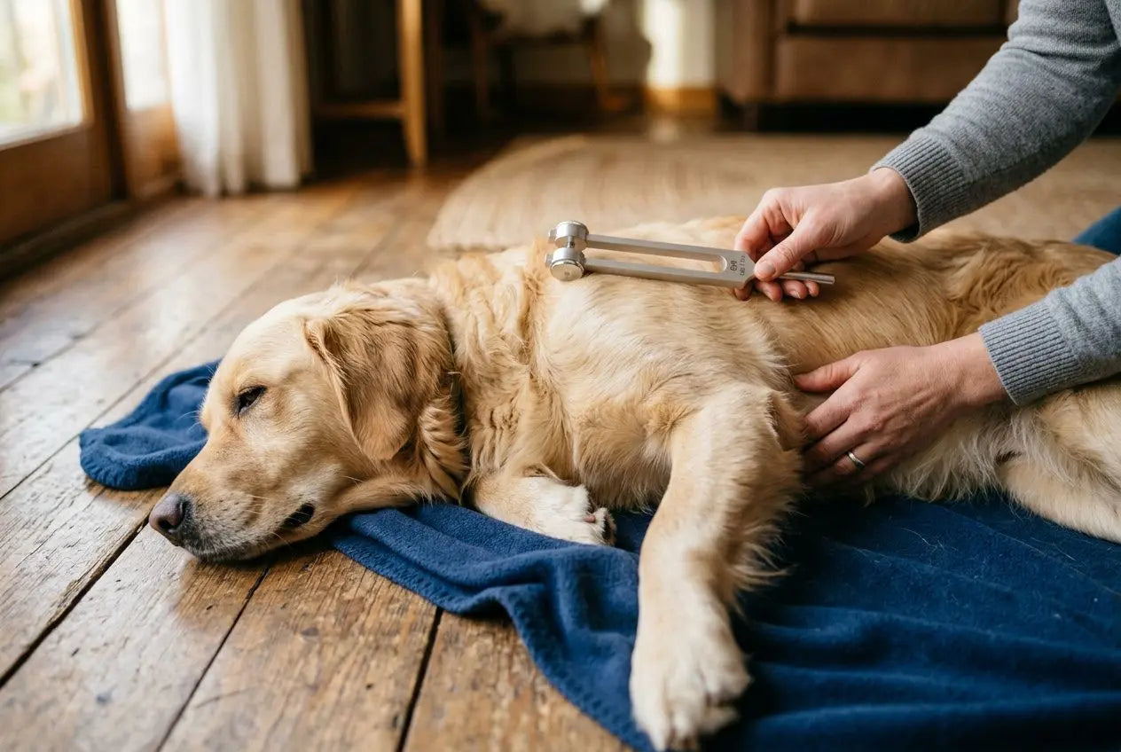Utiliser un diapason 128 sur les animaux : guide complet