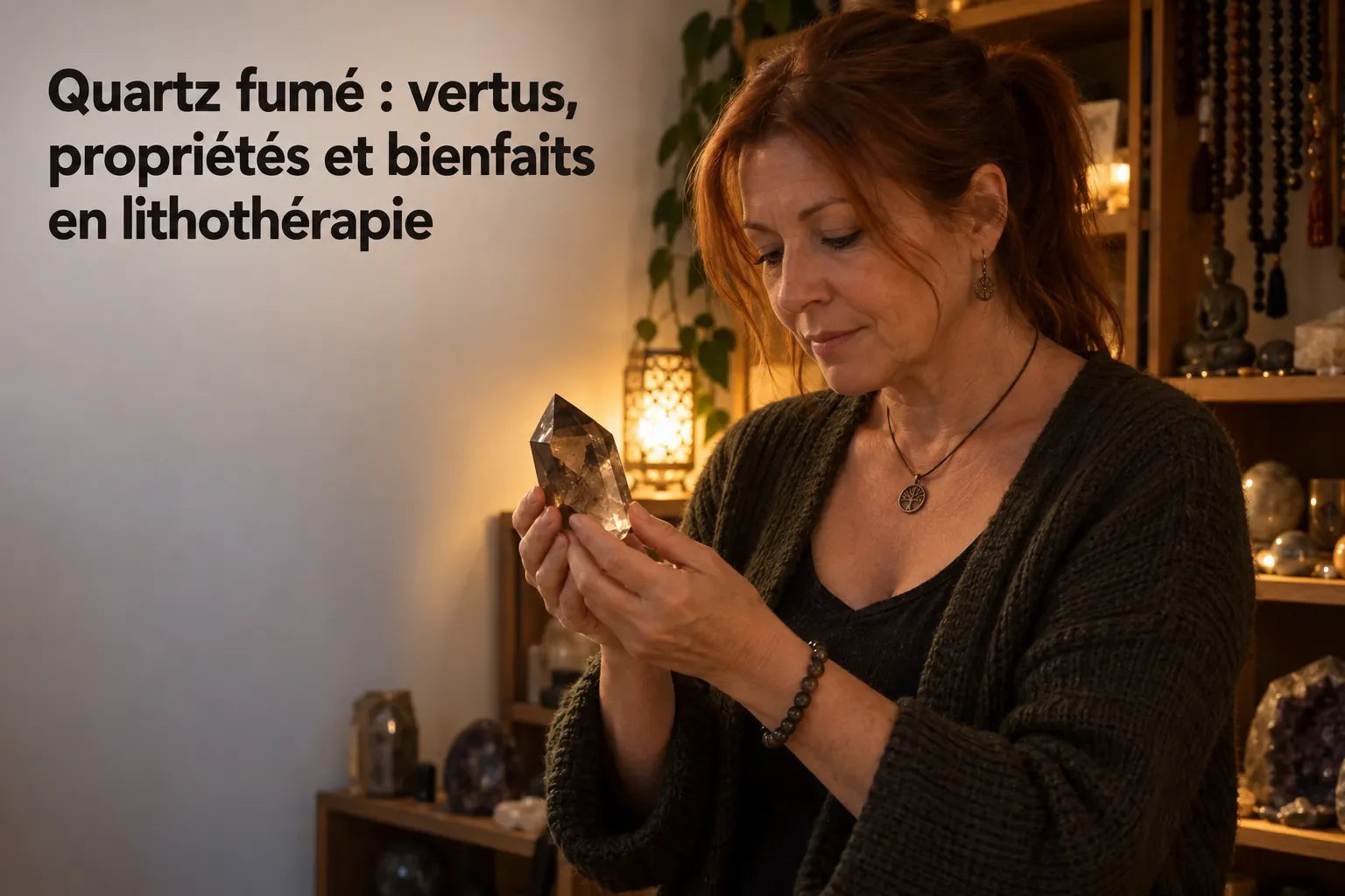 Quartz fumé : vertus, propriétés et bienfaits en lithothérapie