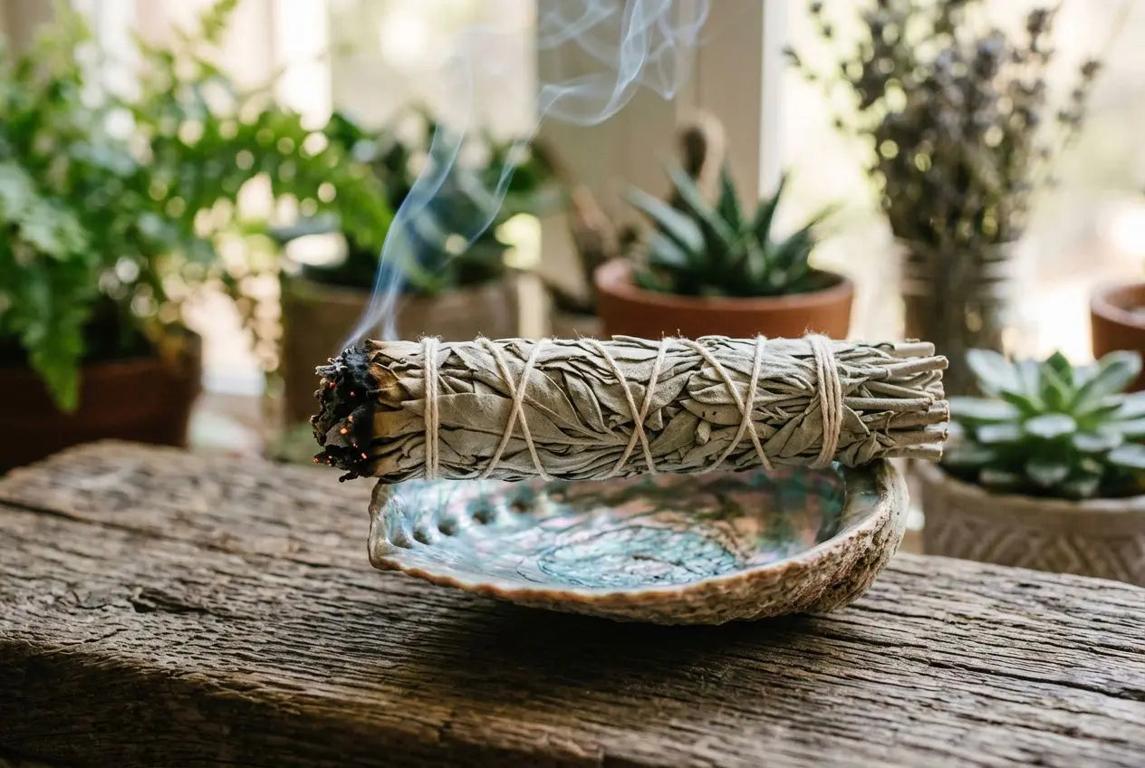 Sauge blanche : comment purifier sa maison étape par étape