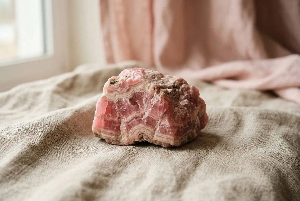 Rhodochrosite vertus : propriétés et bienfaits de cette pierre en lithothérapie