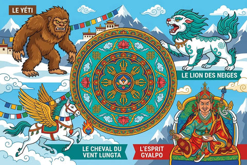 Légendes tibétaines et népalaises : mythes du bouddhisme