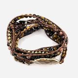 Bracelet Wrap - Oeil-de-Tigre