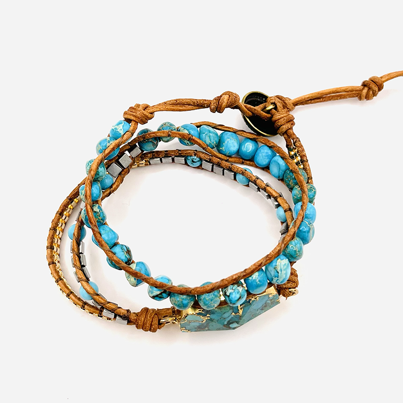 Bracelet Wrap - Turquoise