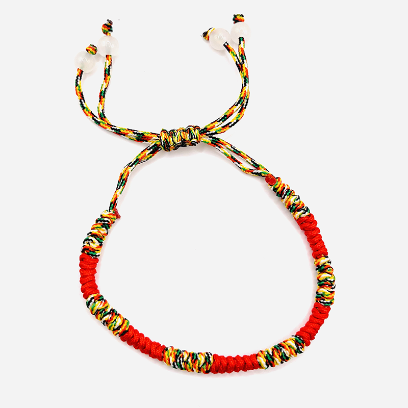 Bracelet Bouddha Porte-Bonheur Rouge