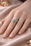 Bague Souffle de Renouveau – Aventurine Verte & Argent 925
