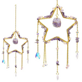 Sonnenfänger Stern – Amethyst – Ruhe, Erhebung und spirituelle Harmonie - Tibetwelt