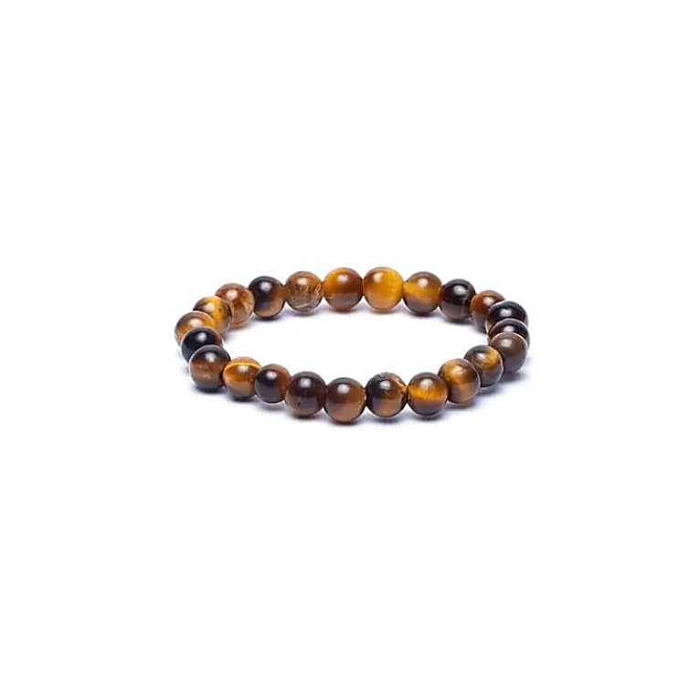 Ohrring mit Tigeraugen-Design - Tibetwelt