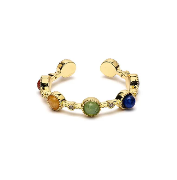 Armband Harmonie der Chakren – 7 Chakren & Kupfer - Tibetwelt