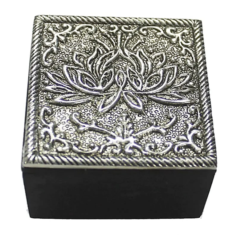 Boîte à Bijoux Fleur de Lotus - Univers Tibet