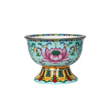 Bol de Culte Bouddhiste Lotus Sacré Bleu - Univers Tibet