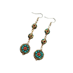 Boucles d'Oreilles Tibétaines Cycle Eternel - Univers TIbet