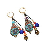 Boucles d'Oreilles Tibétaines Eveil Cosmique - Univers TIbet