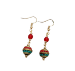 Boucles d'Oreilles Tibétaines Norbu Chö- Univers Tibet