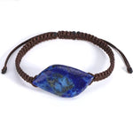 Bracelet-Spirituel-Vision-de-Lapis-Tisse-Ajustable- Univers Tibet