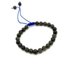 Bracelet Bouclier de Lumière – Ajustable en Labradorite - univers Tibet