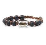 Bracelet Dorje de la Protection Absolue en Tourmaline Noire - Univers Tibet