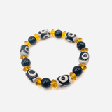 Armband aus Dzi-Stein mit drei Augen - Tibetwelt