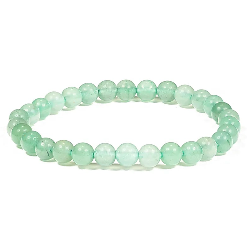 Bracelet Harmonie & Chance – Aventurine Verte Naturelle - Univers Tibet