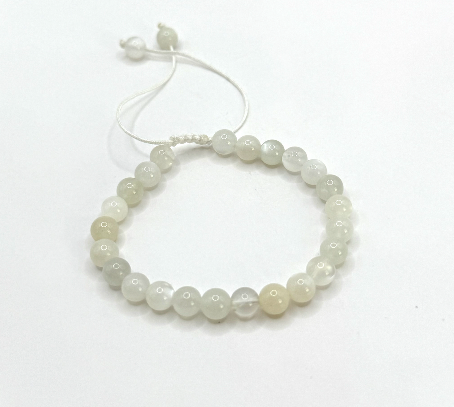 Bracelet Intuition Lunaire – Adjustable with Moonstone - Tibetan Universe