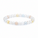 Bracelet Lumière Boréale en Topaze Multicolore – Qualité AA+ - univers tibet