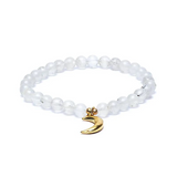 Bracelet Lune Intuitive en Pierre de Lune - Univers TIbet