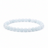 Bracelet Océane en Aigue-Marine du Brésil - univers tibet