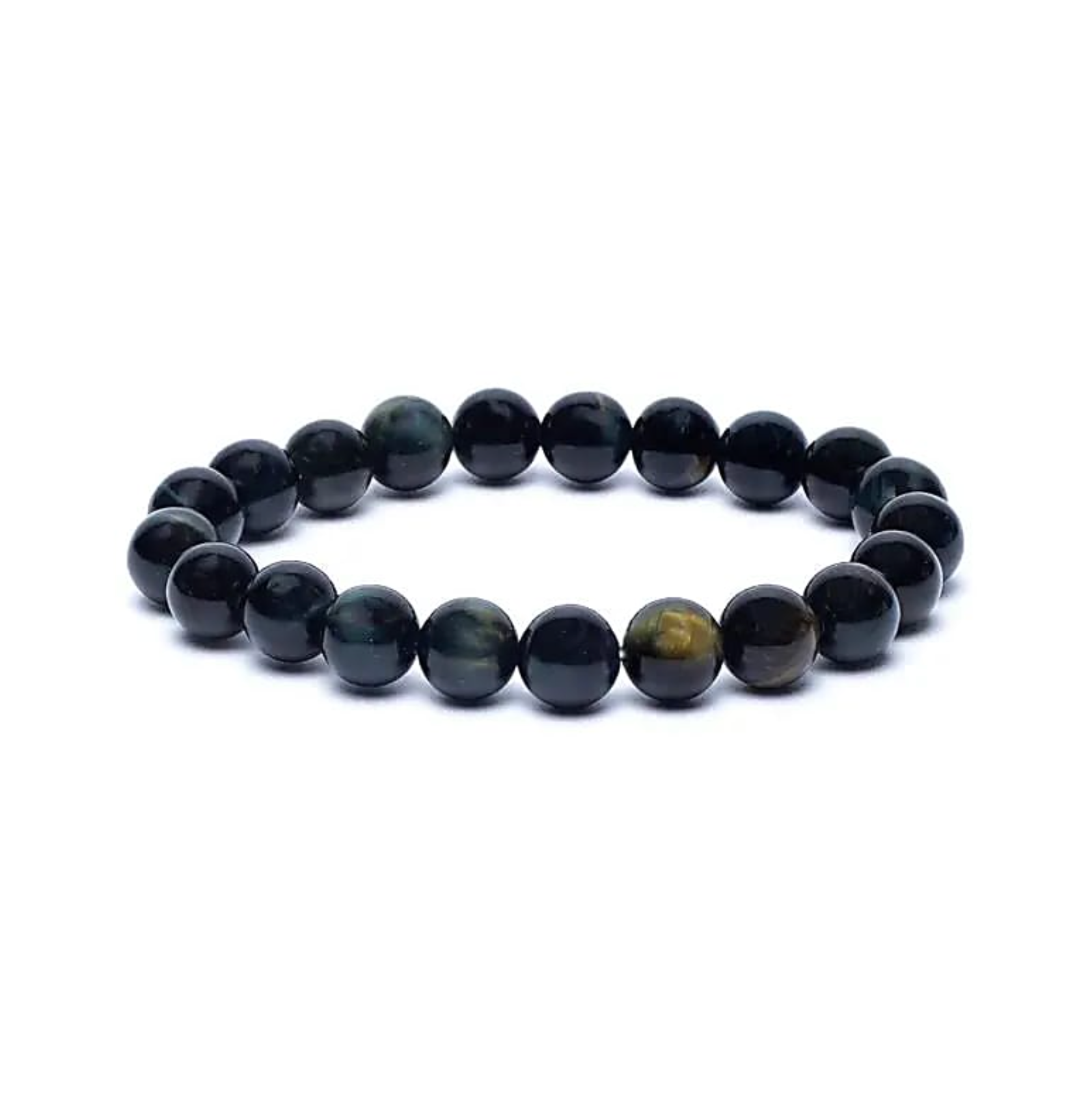 Pulsera Protectora de Clarividencia de Ojo de Tigre Azul - Mundo Tibet