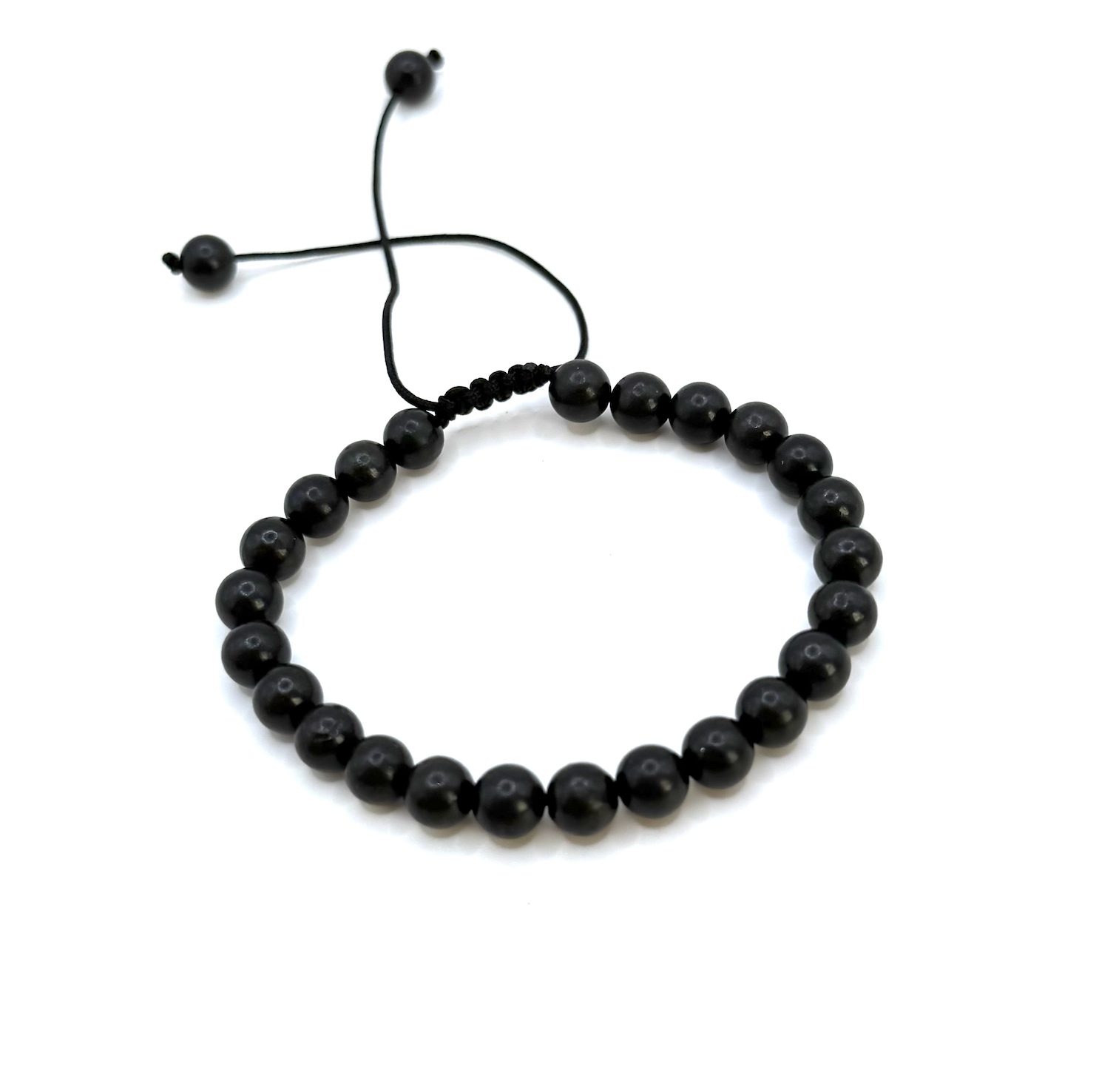 Bracelet Protection & Énergie - Ajustable en Shungite - Univers Tibet