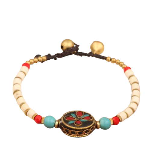 Bracelet Tibétain Lotus Sacré - Univers Tibet