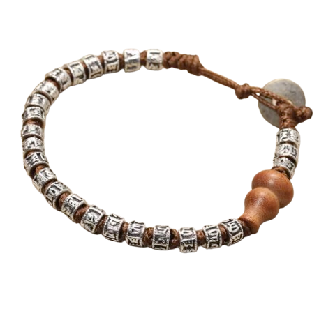 Bracelet Tibetain Mantra Porte Bonheur - Univers ibet