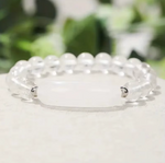 Bracelet de Guérison Tibétain en Cristal de Roche - Univers TIbet