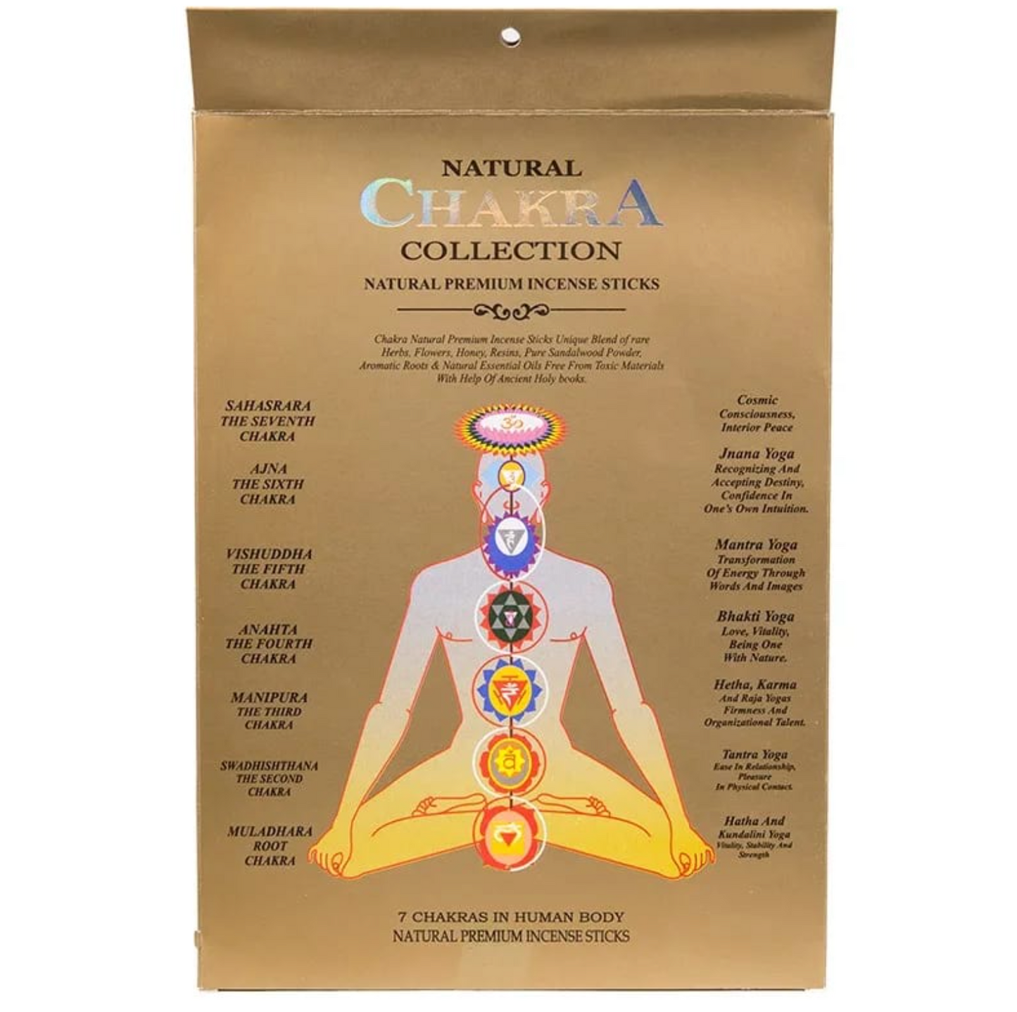 Collection d'Encens 7 Chakras (Lot de 7)