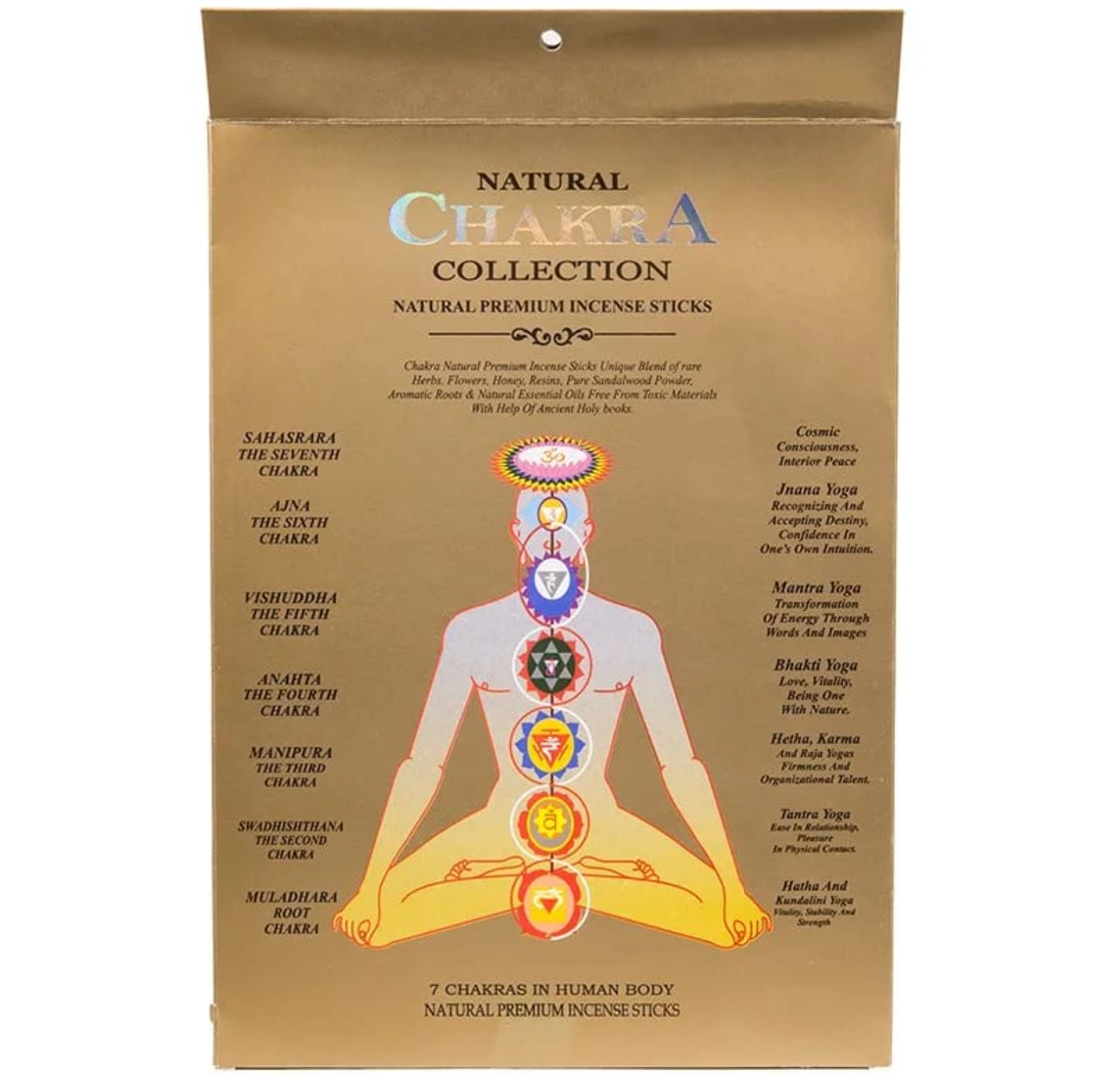 Collection d'Encens 7 Chakras (Lot de 7)