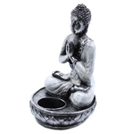 Statue Bouddha Anjali Mudra avec Bougeoir