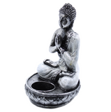 Statue Bouddha Anjali Mudra avec Bougeoir