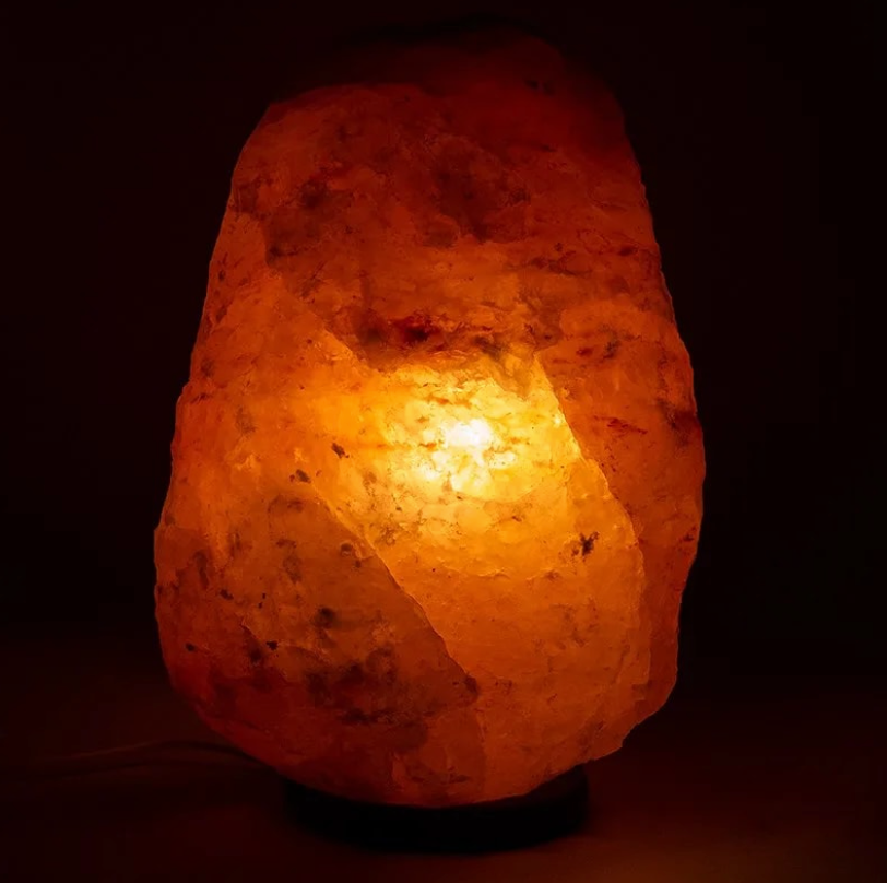 Lampe en Cristal de Sel Saumon - 5000-7000 gr