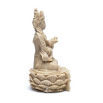 Statue Bouddha avec Cloche et Dorje