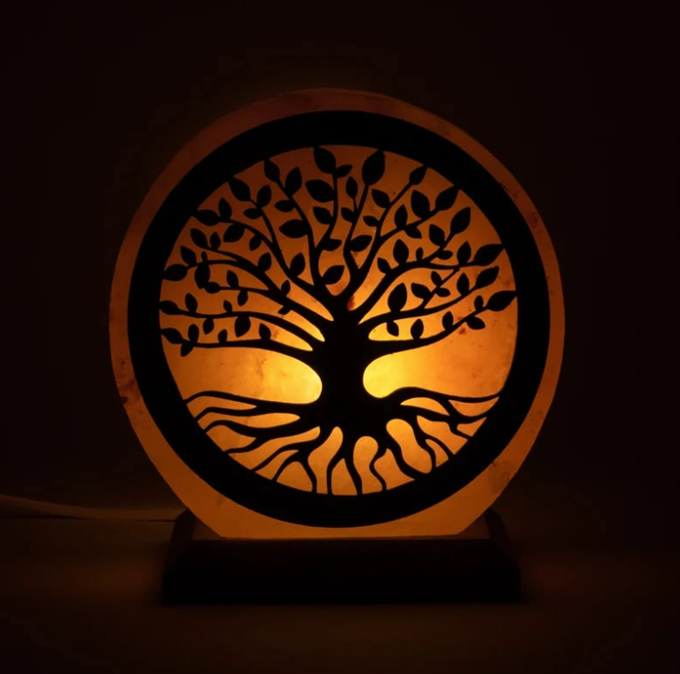 Lebensbaum-Salzlampe – 5200 g – LED