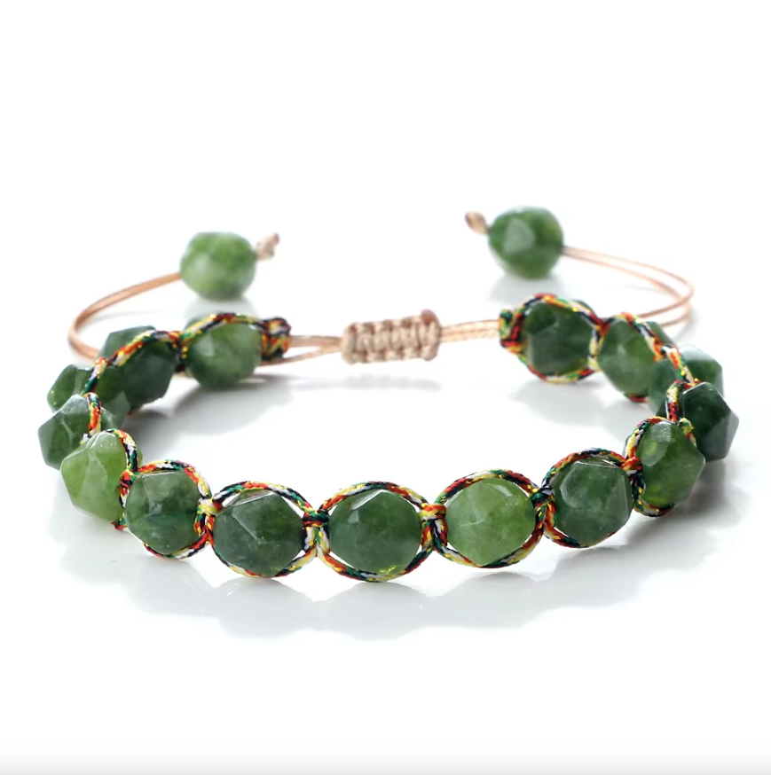 Jade Woven Bracelet