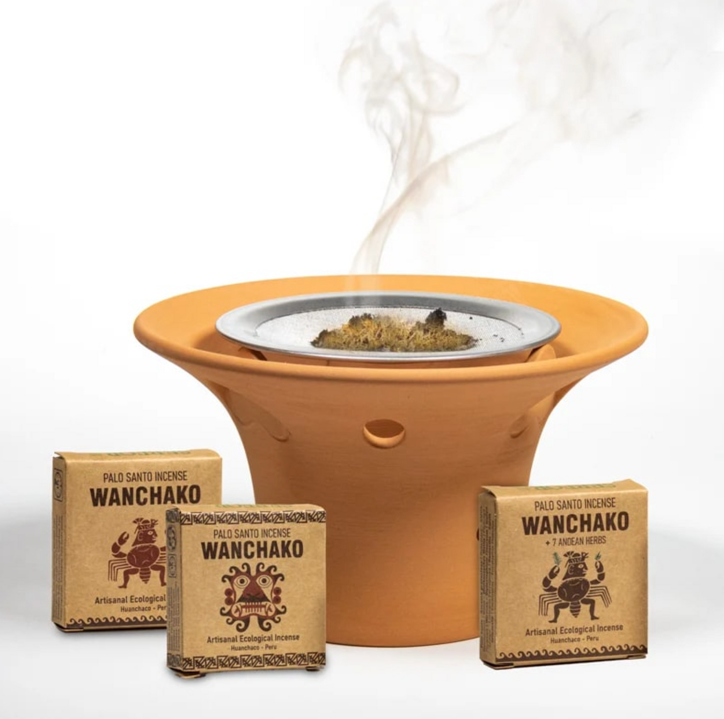 Encens Palo Santo Wanchako - Lot de 4 boîtes