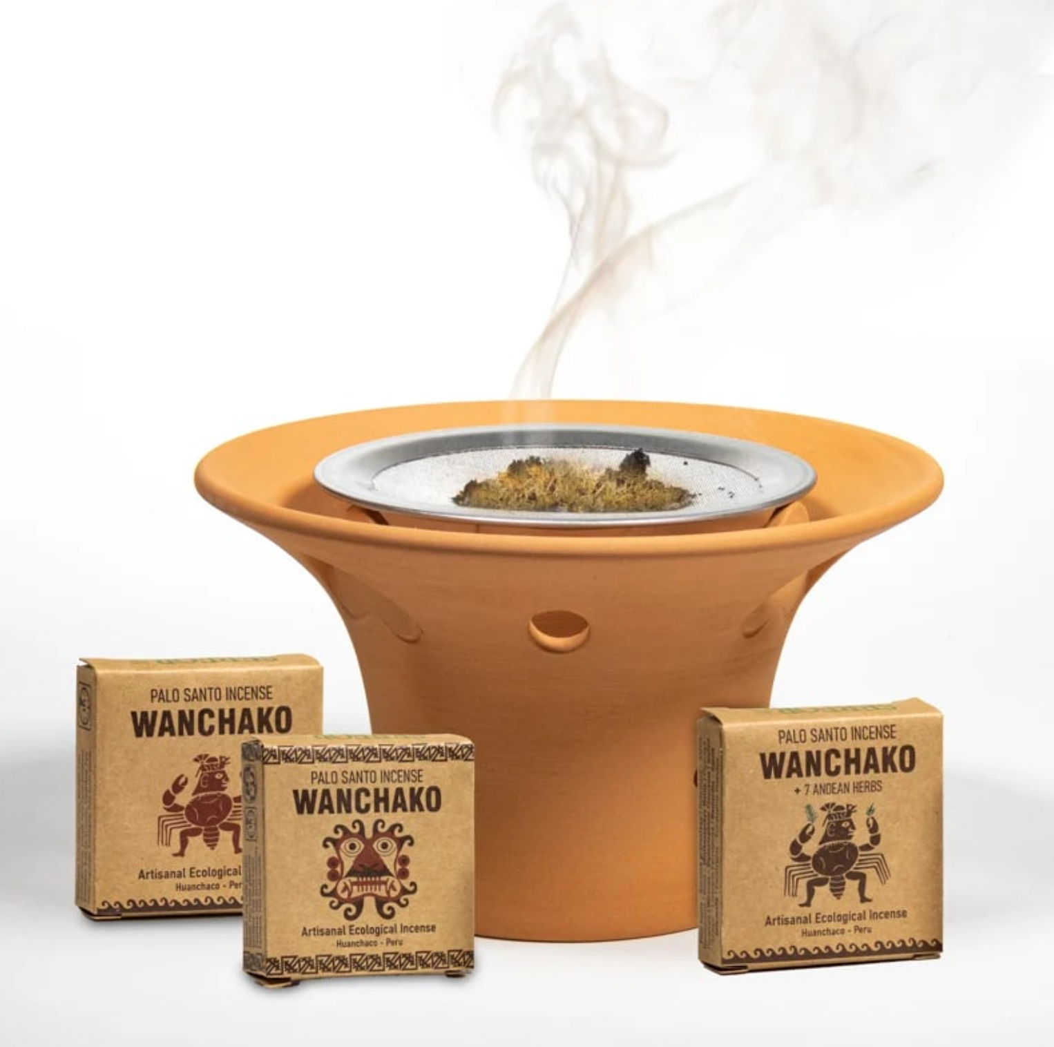 Encens Palo Santo Wanchako - Lot de 4 boîtes
