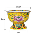Eight Auspicious Signs Offering Bowl