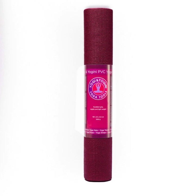 Tapis de Yoga Yogi & Yogini - Aubergine