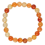 Bracelet Tibétain Éclat de Vie – Cornaline