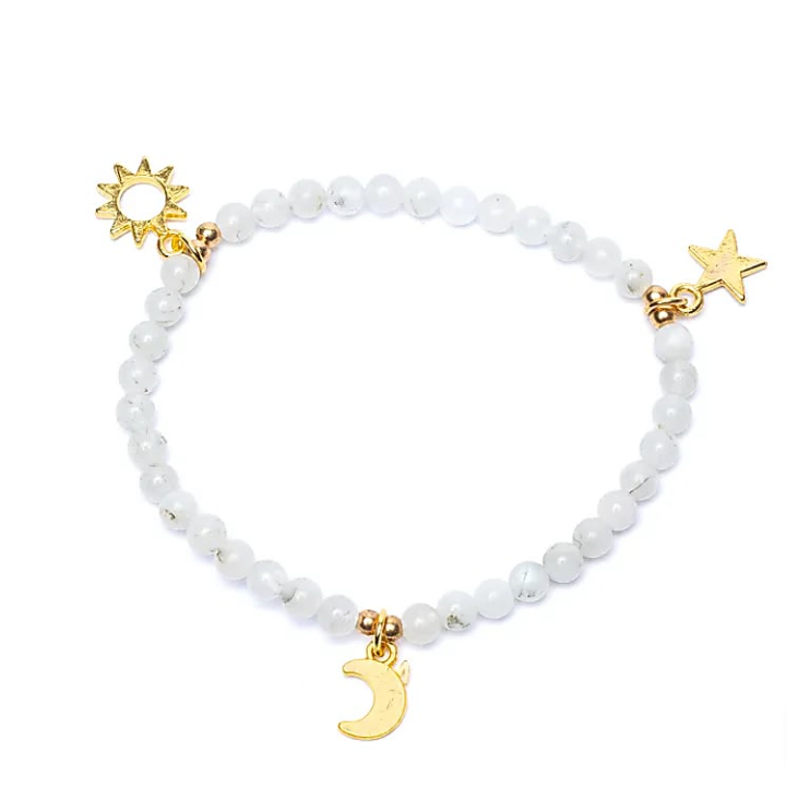 Celestial Moonstone Bracelet
